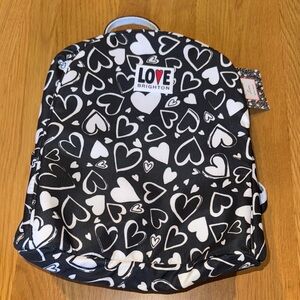 Brighton Love Heart Pattern Backpack